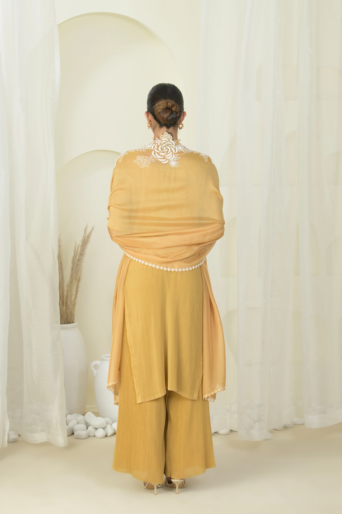 Summer Gold Kurta Set