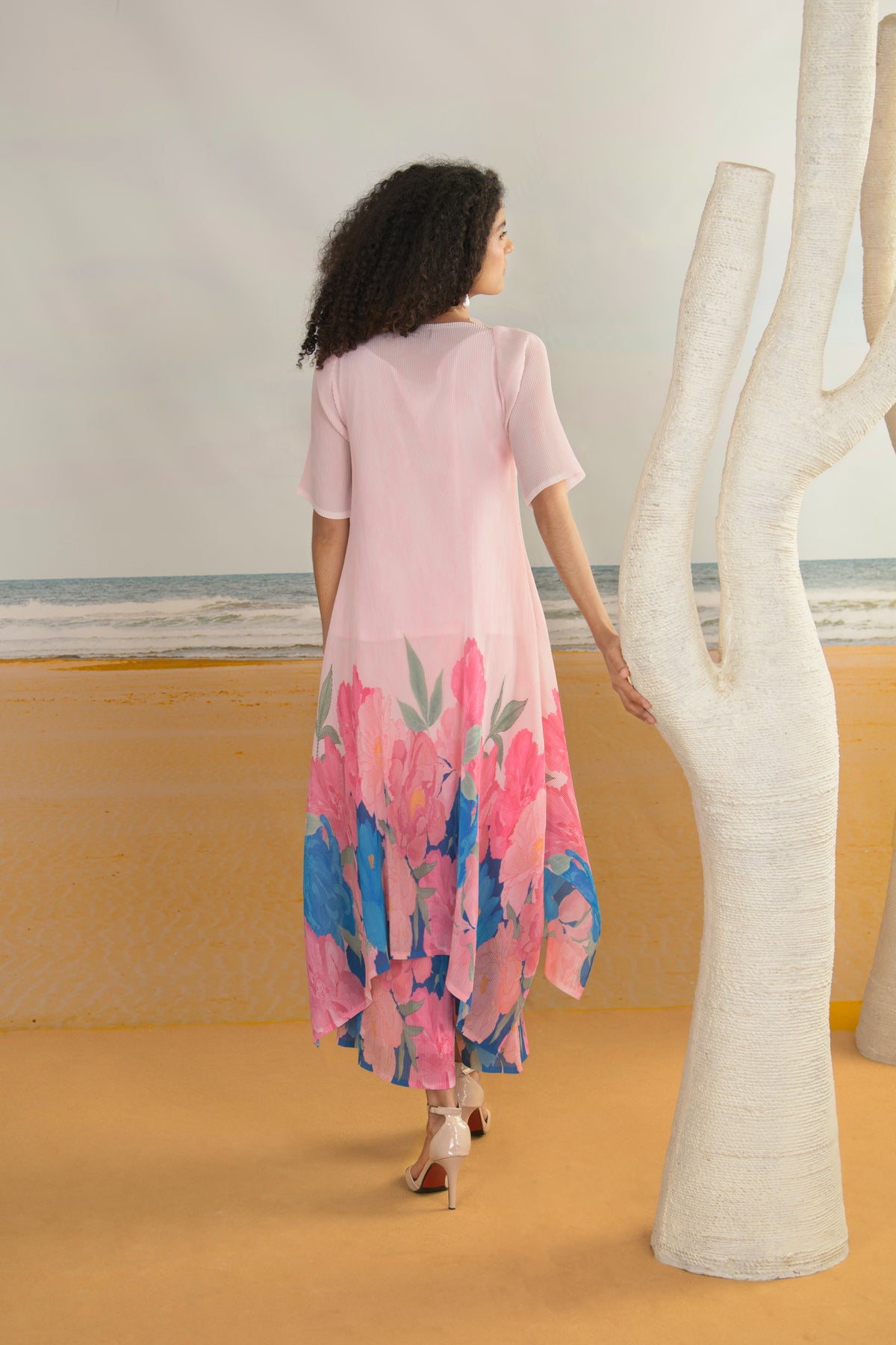Baby Pink Kurta Set