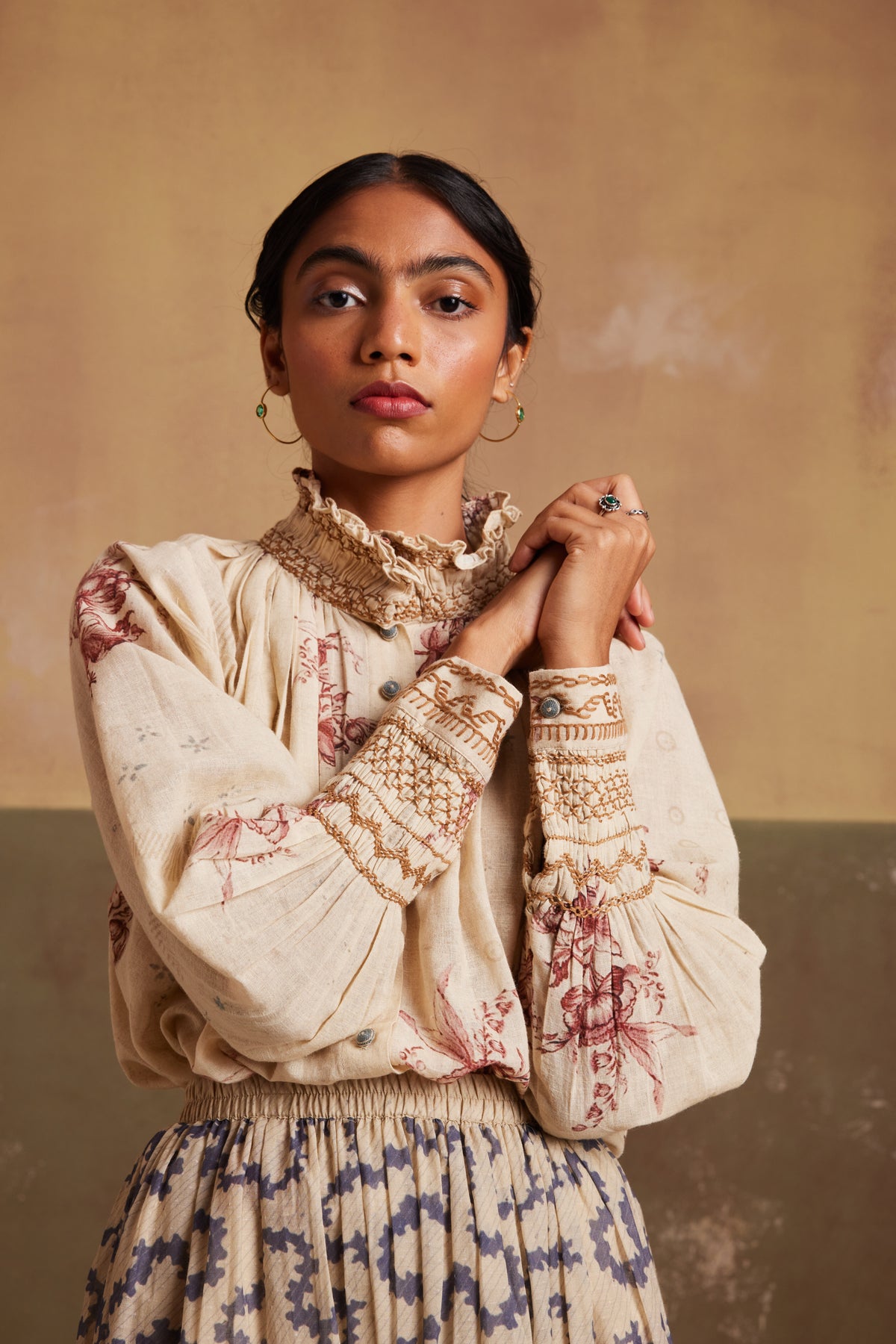 Peony Farmer Top