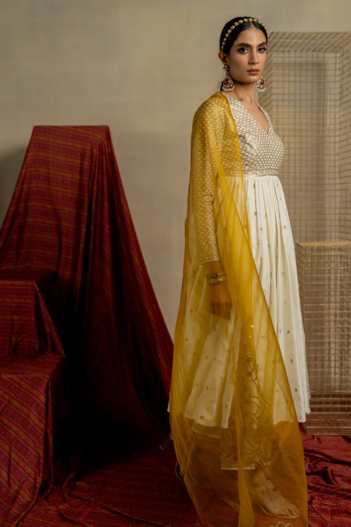 Abil Anarkali Set