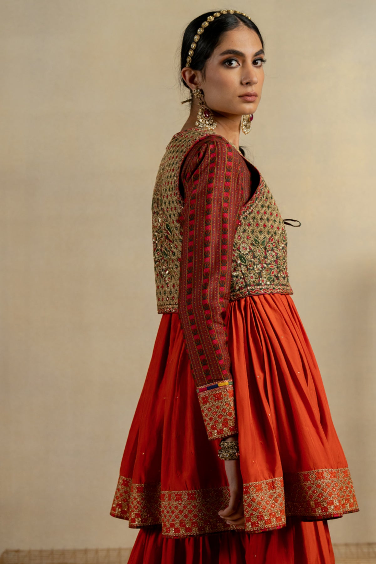 Gulbahar Kesar Sharara Set