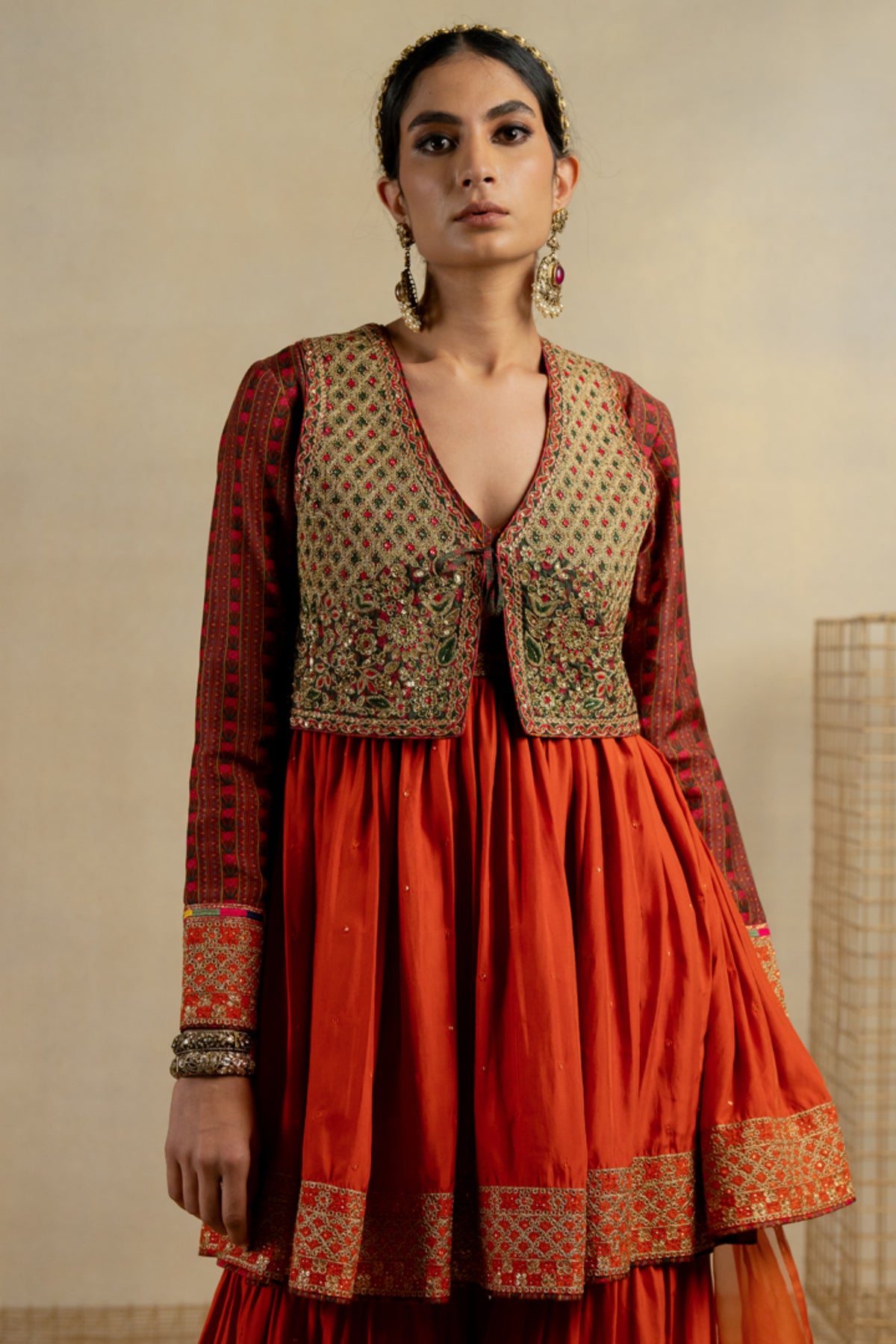 Gulbahar Kesar Sharara Set