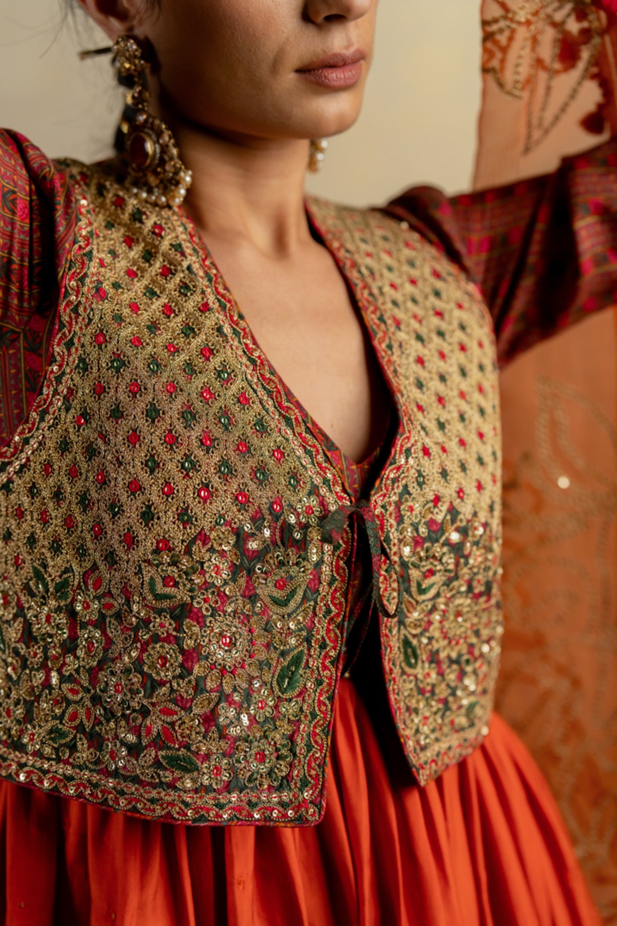 Gulbahar Kesar Sharara Set