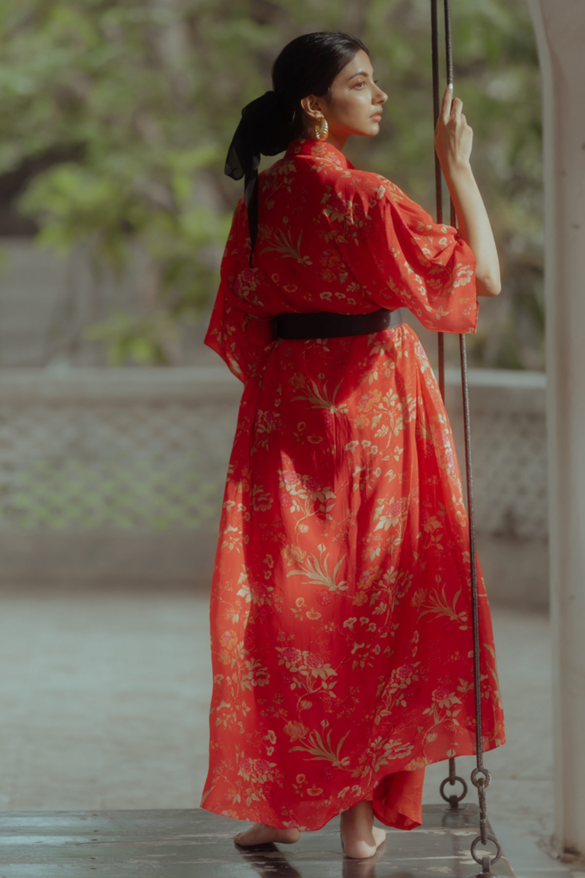 Poppy red dress