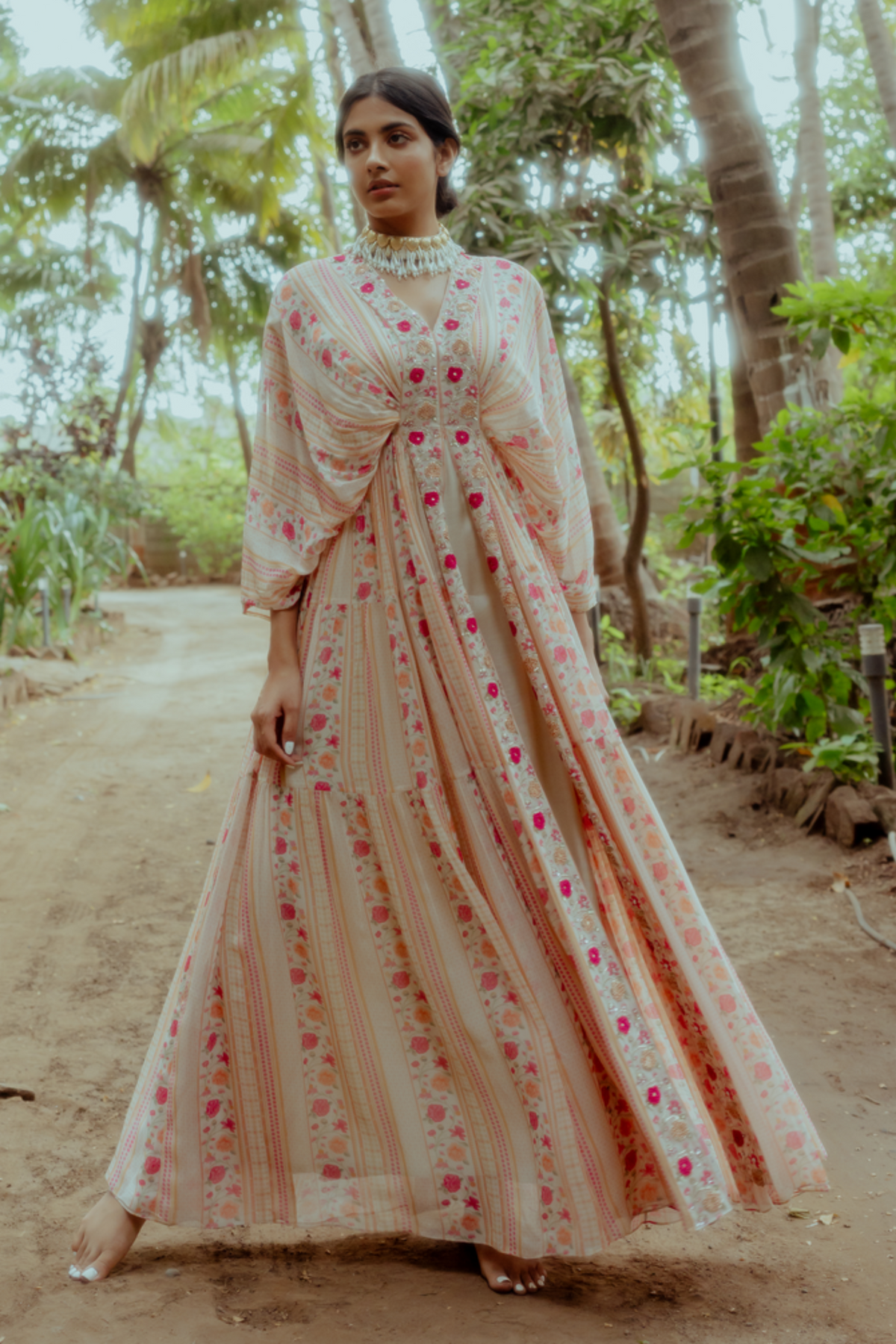 Off white kaftan