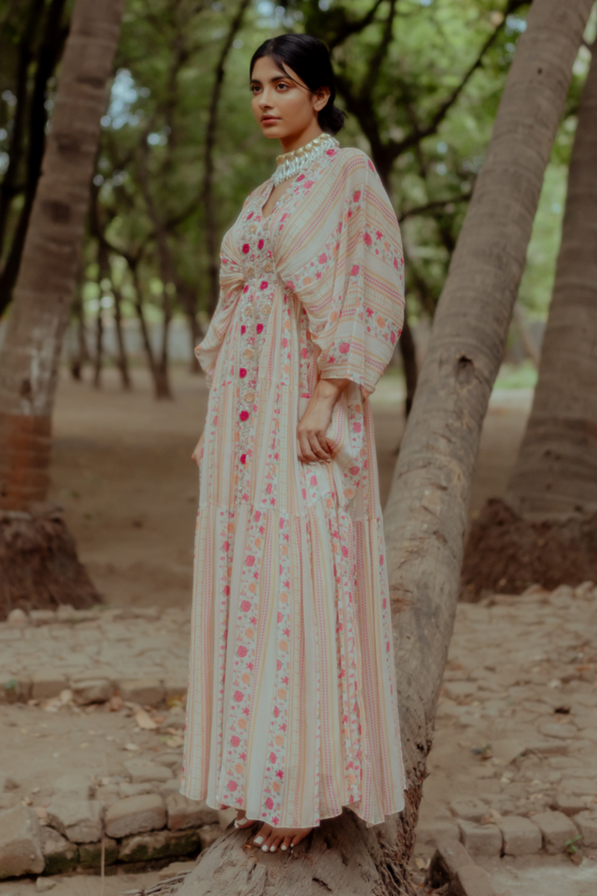 Off white kaftan