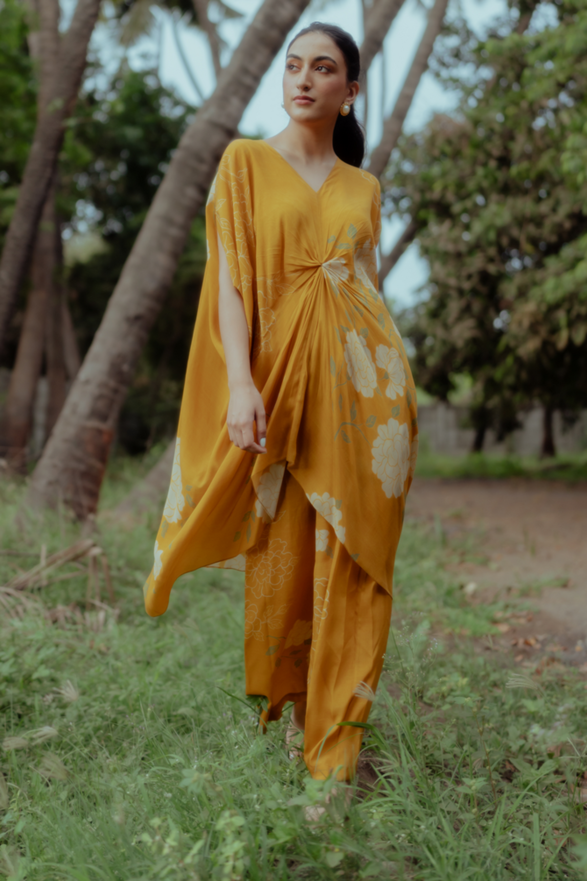 Ochre yellow co-ord set