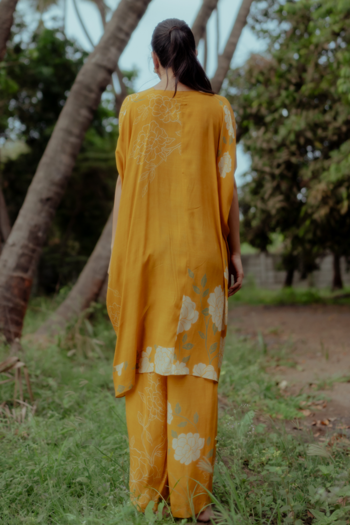 Ochre yellow co-ord set