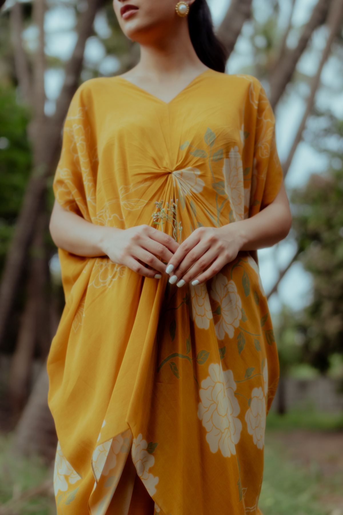 Ochre yellow co-ord set