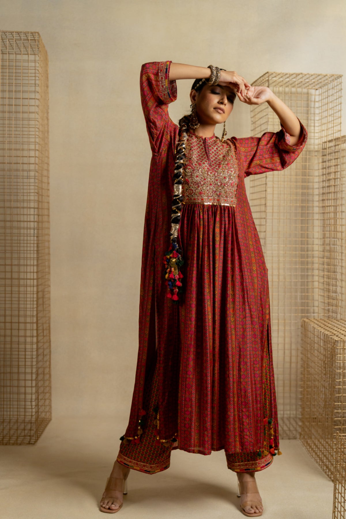 Bagh Kurta Set