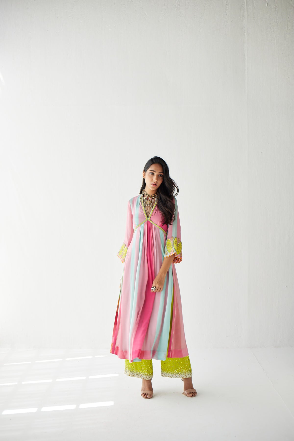 Bright Pink Kurta