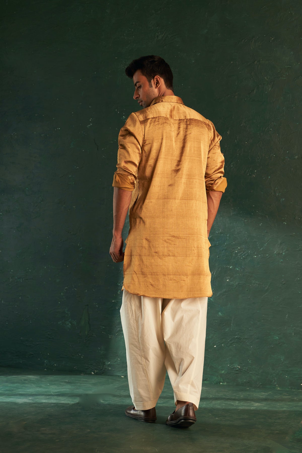 Midas Gold Pathani Kurta set