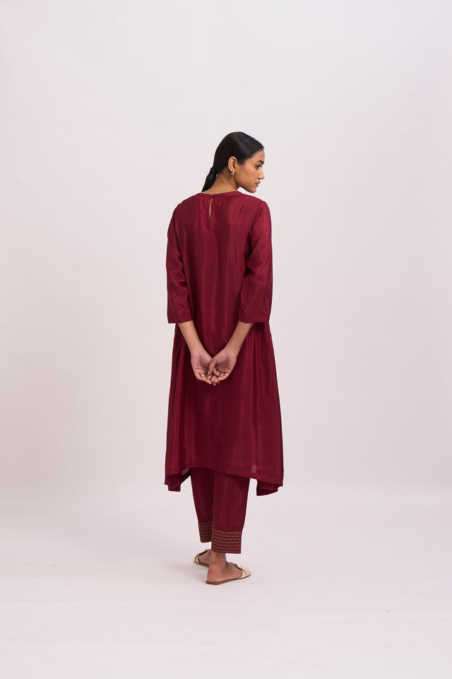 Pocket style kurta set
