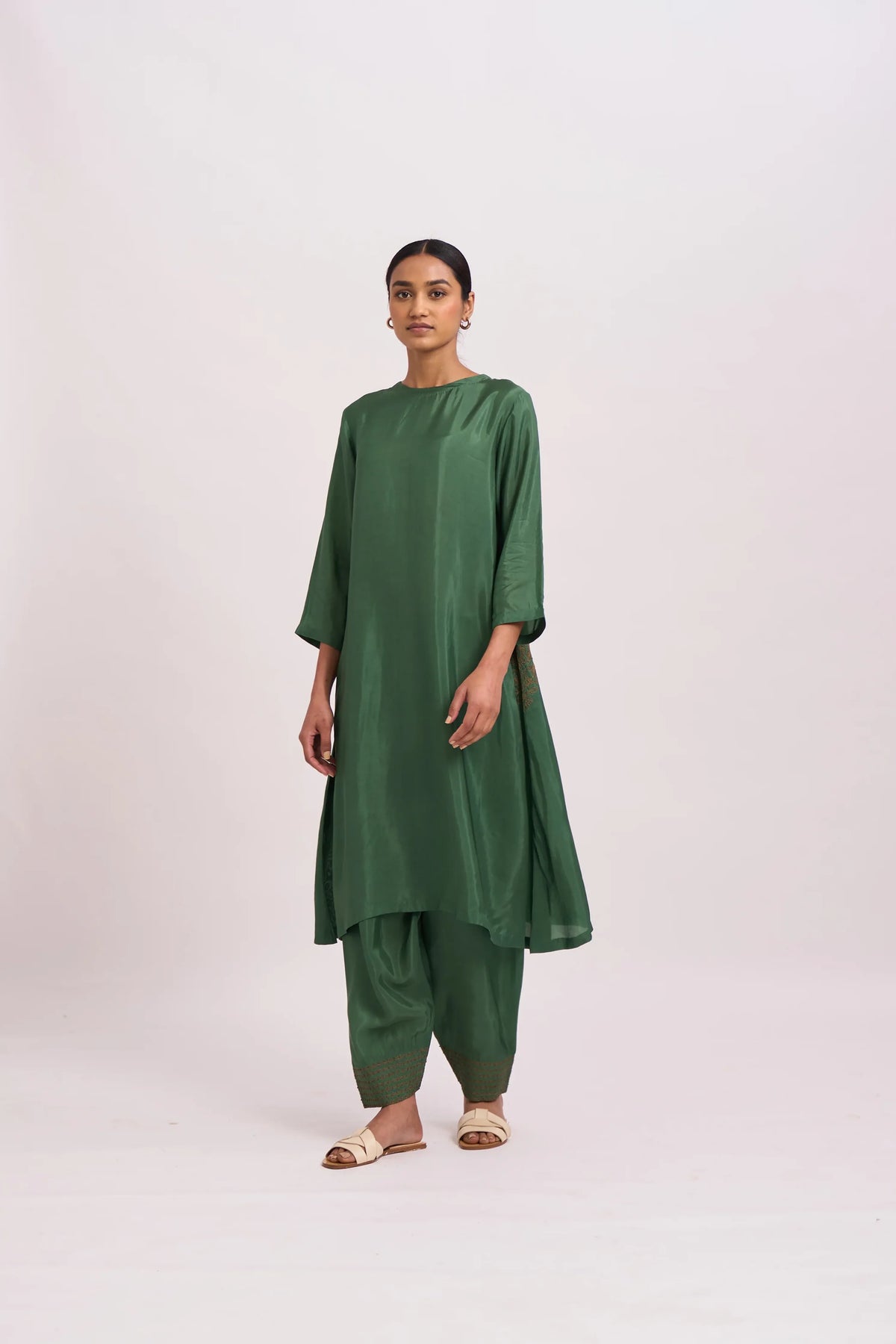 Pocket style kurta set