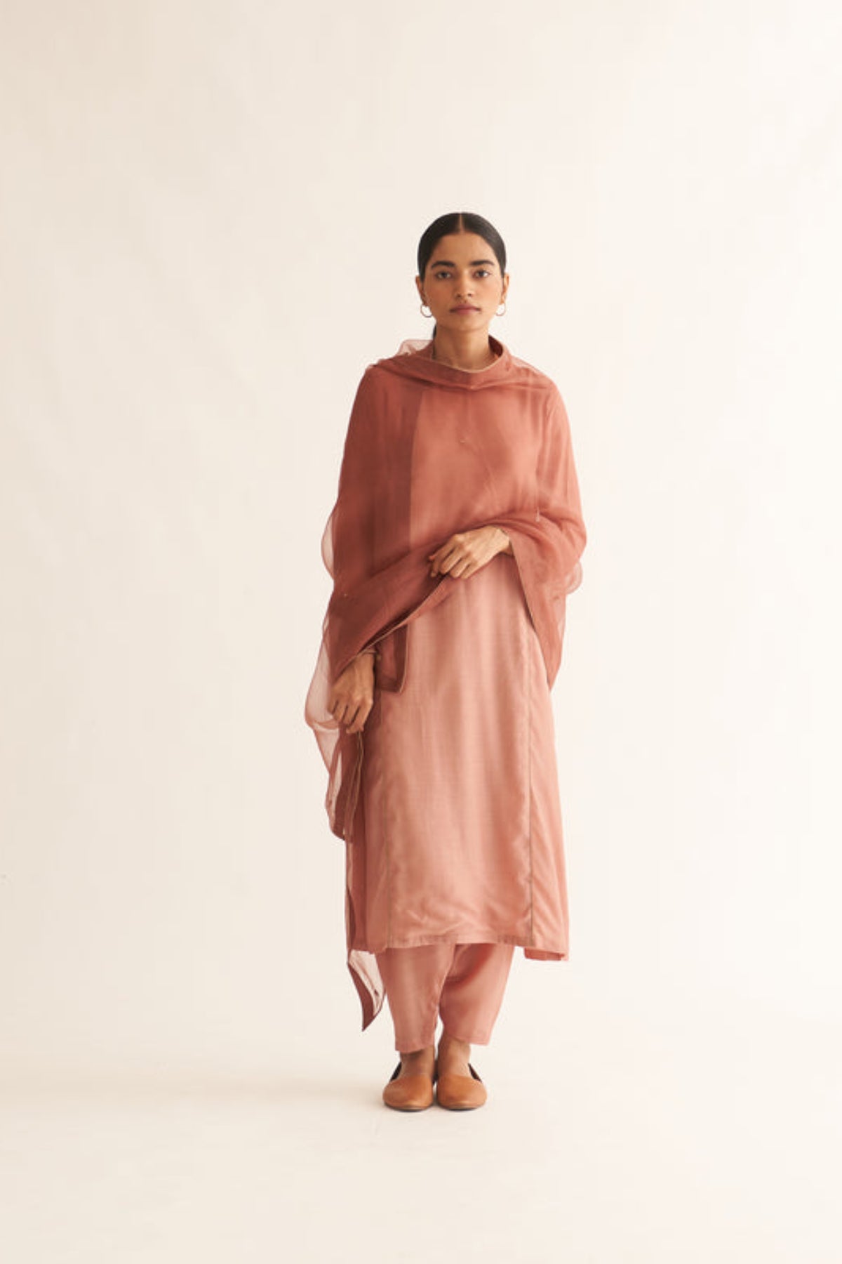 Opal Old Rose Kurta Set