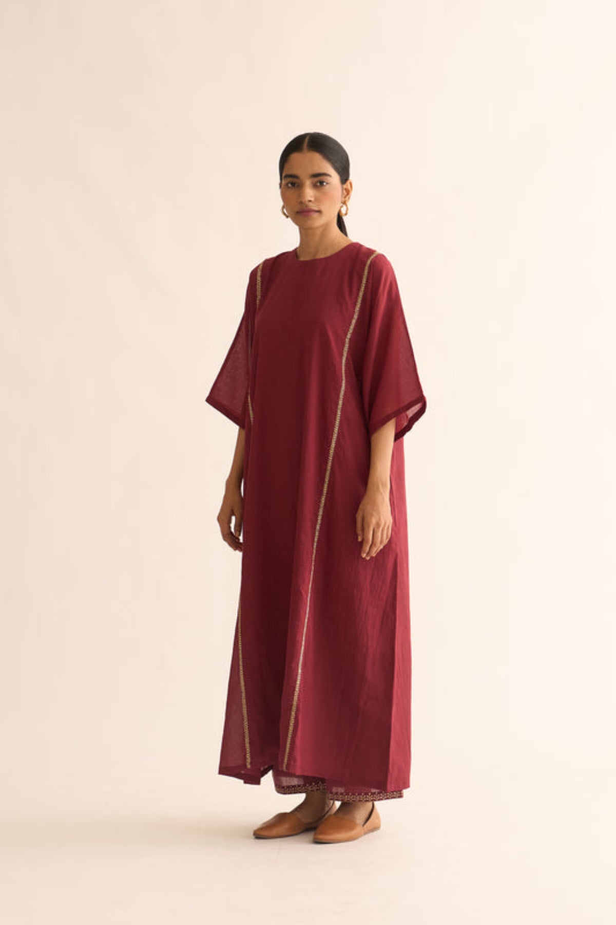 Deep Marsala Albela Set