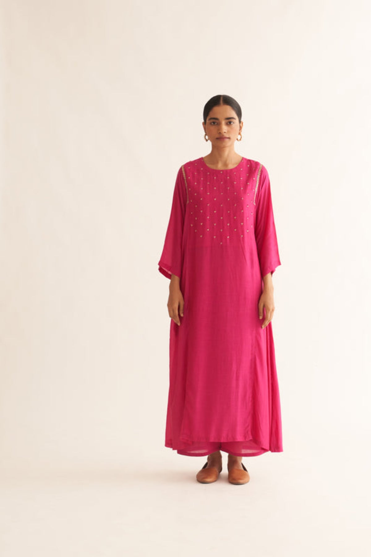 Pink T-2 Kurta Set