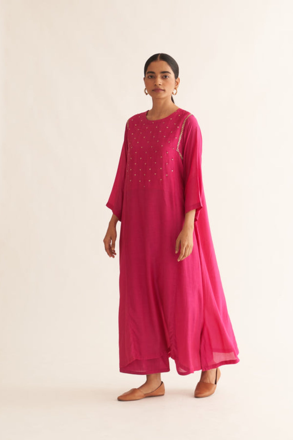 Pink T-2 Kurta Set