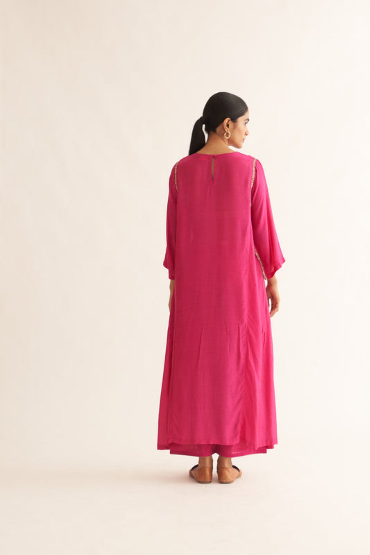 Pink T-2 Kurta Set