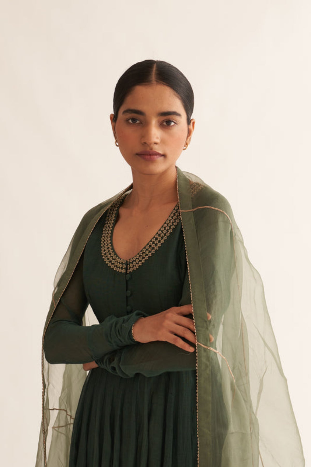 Vara Light Green Dupatta