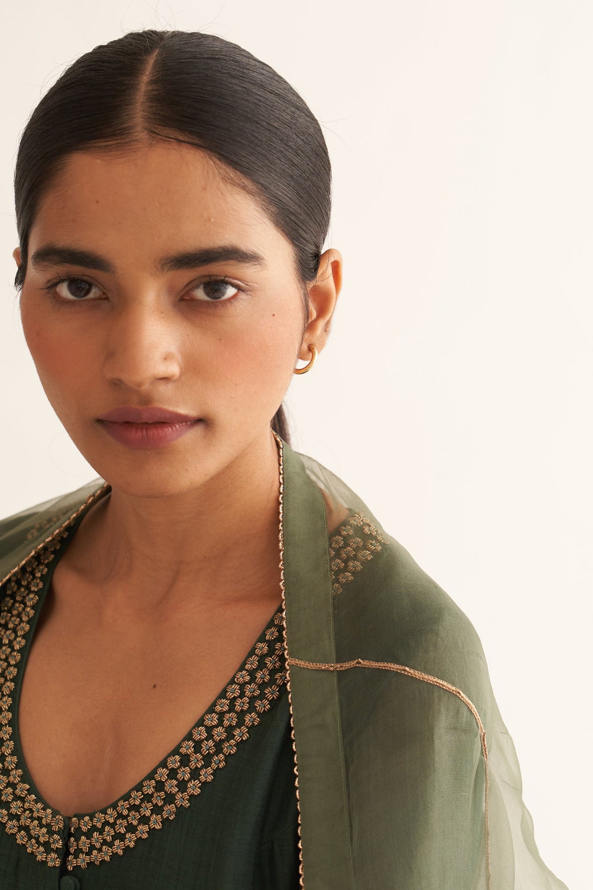 Vara Light Green Dupatta