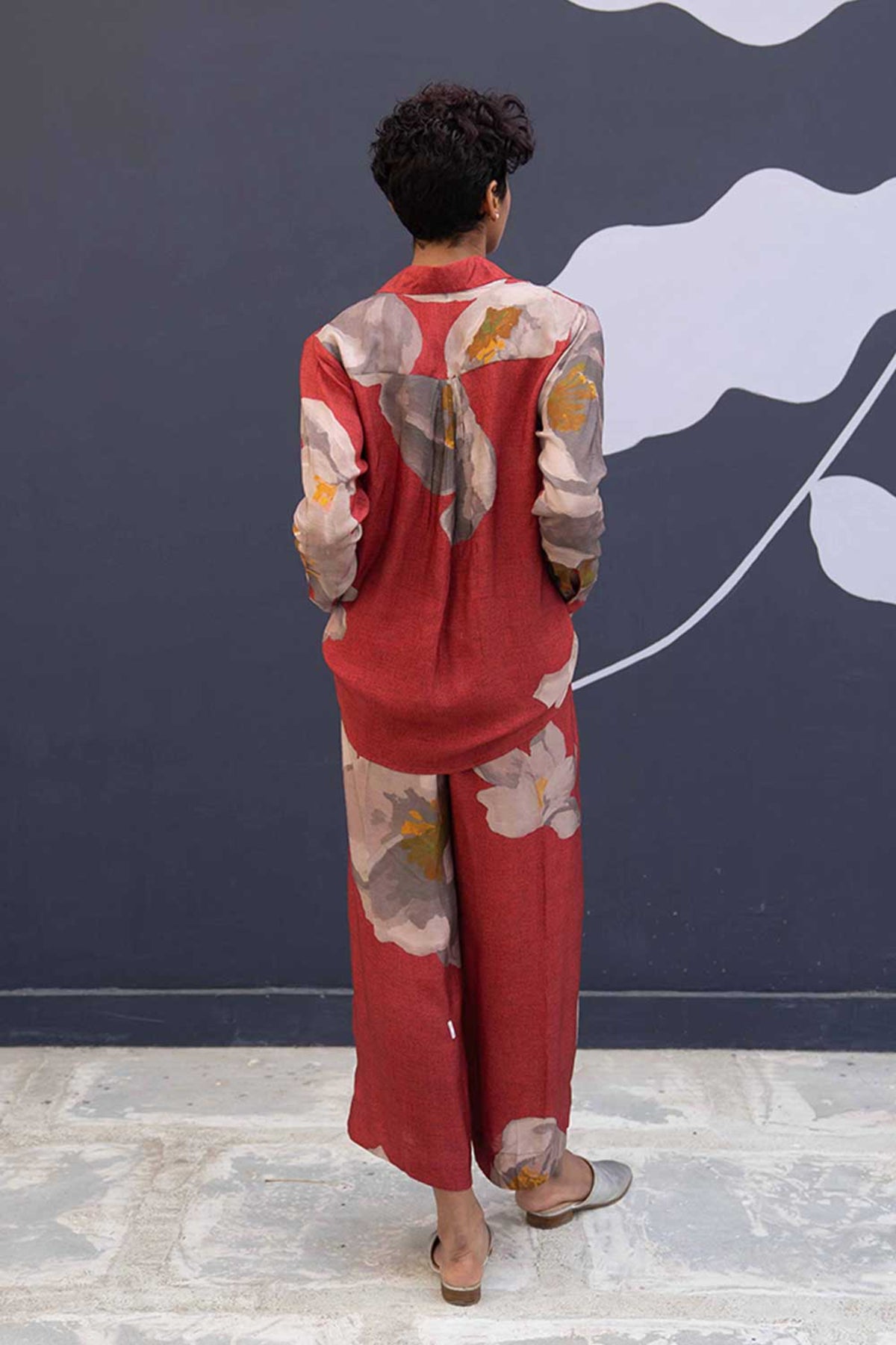 Red poppies co-ord
