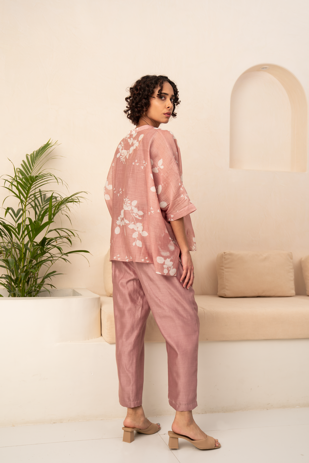 Lavender Printed Co-ord Set