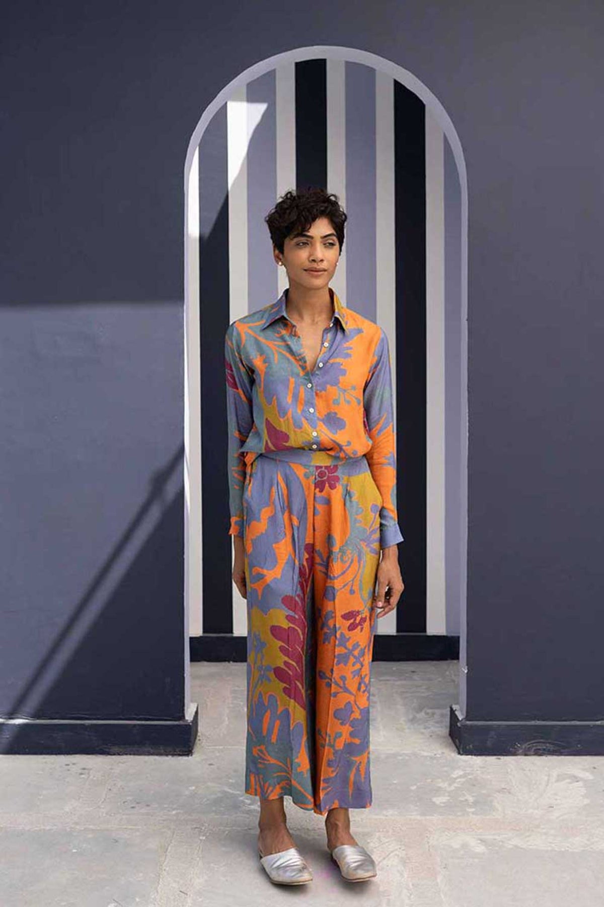 Borneo orange co-ord