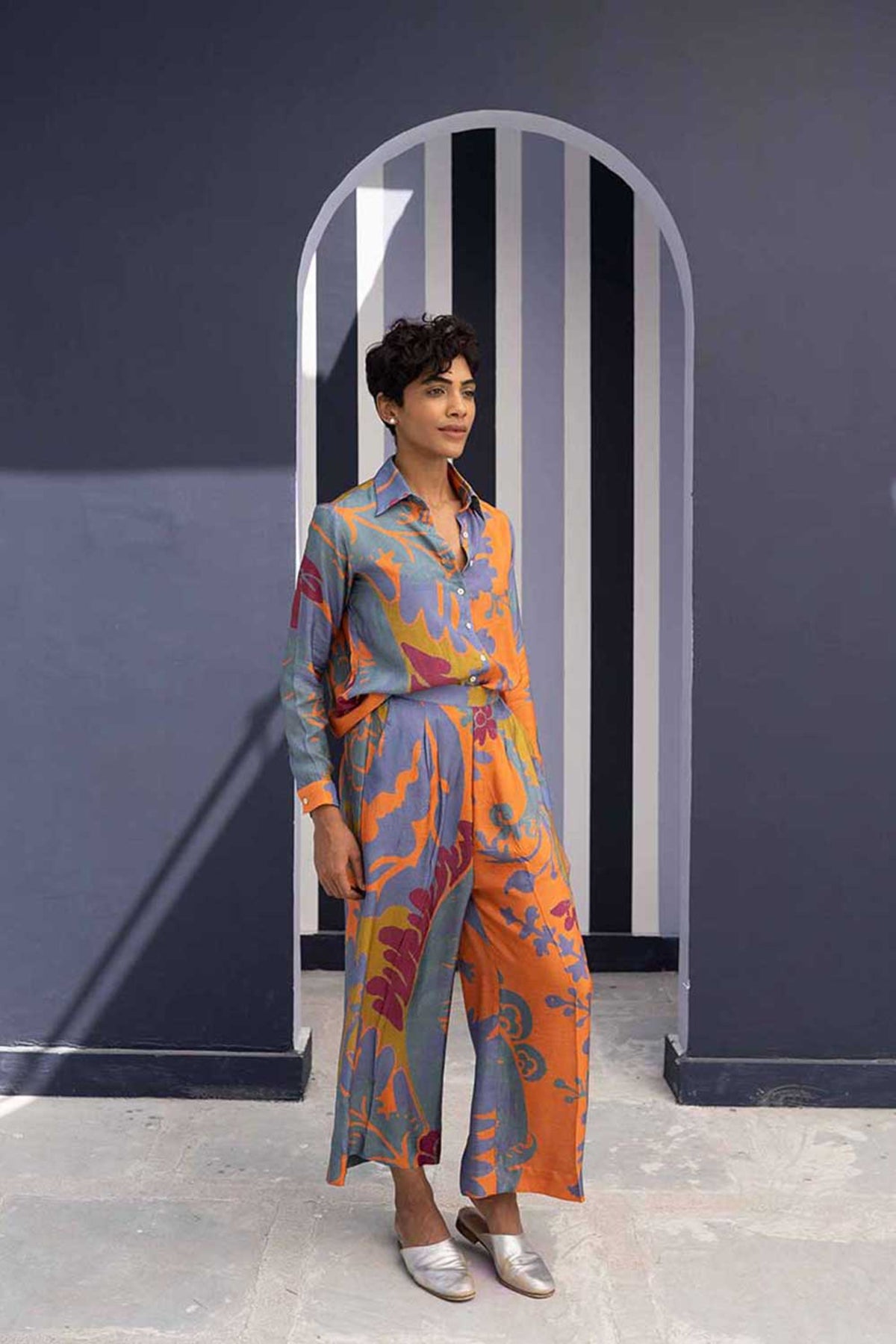 Borneo orange co-ord