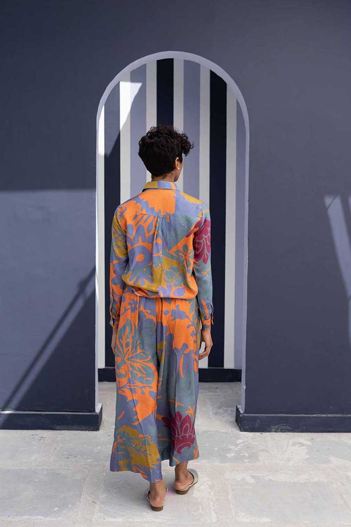 Borneo orange co-ord
