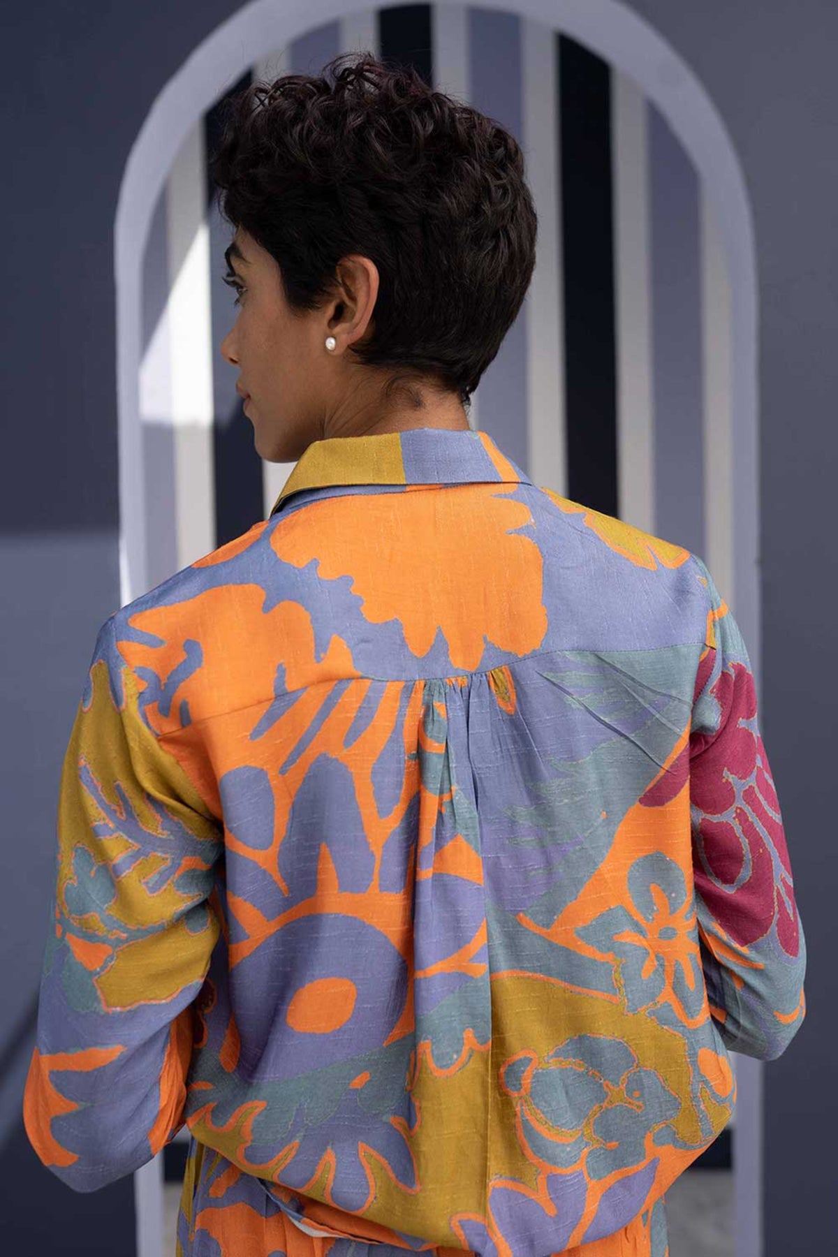 Borneo orange co-ord