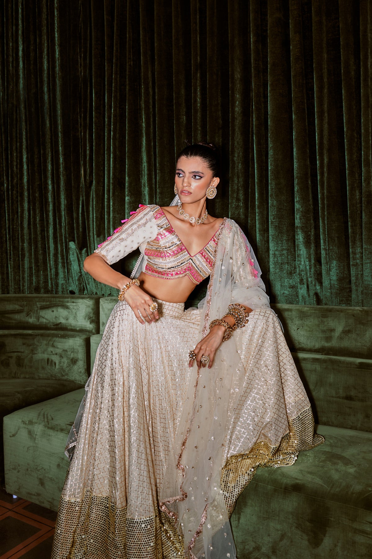 Martini Moonlight Lehenga