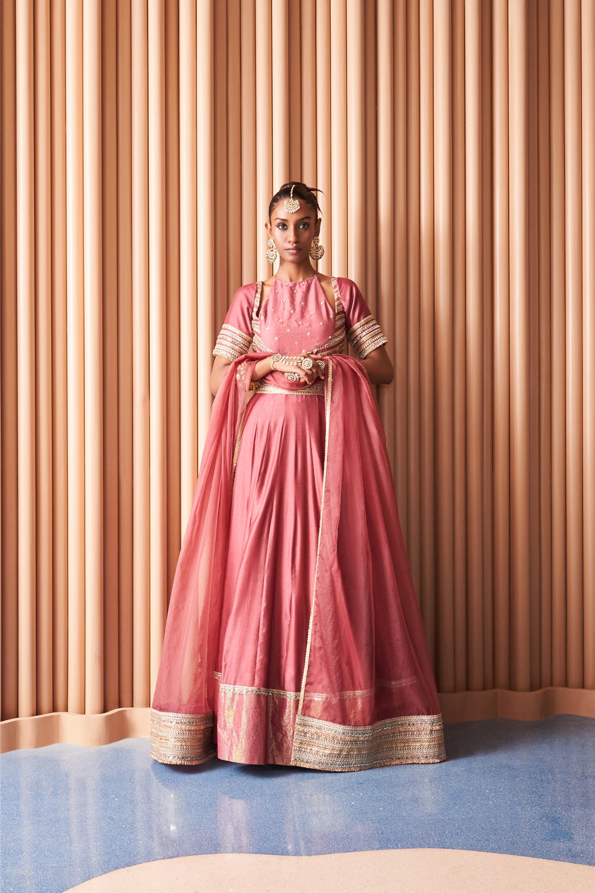 Vintage Rose Lehenga