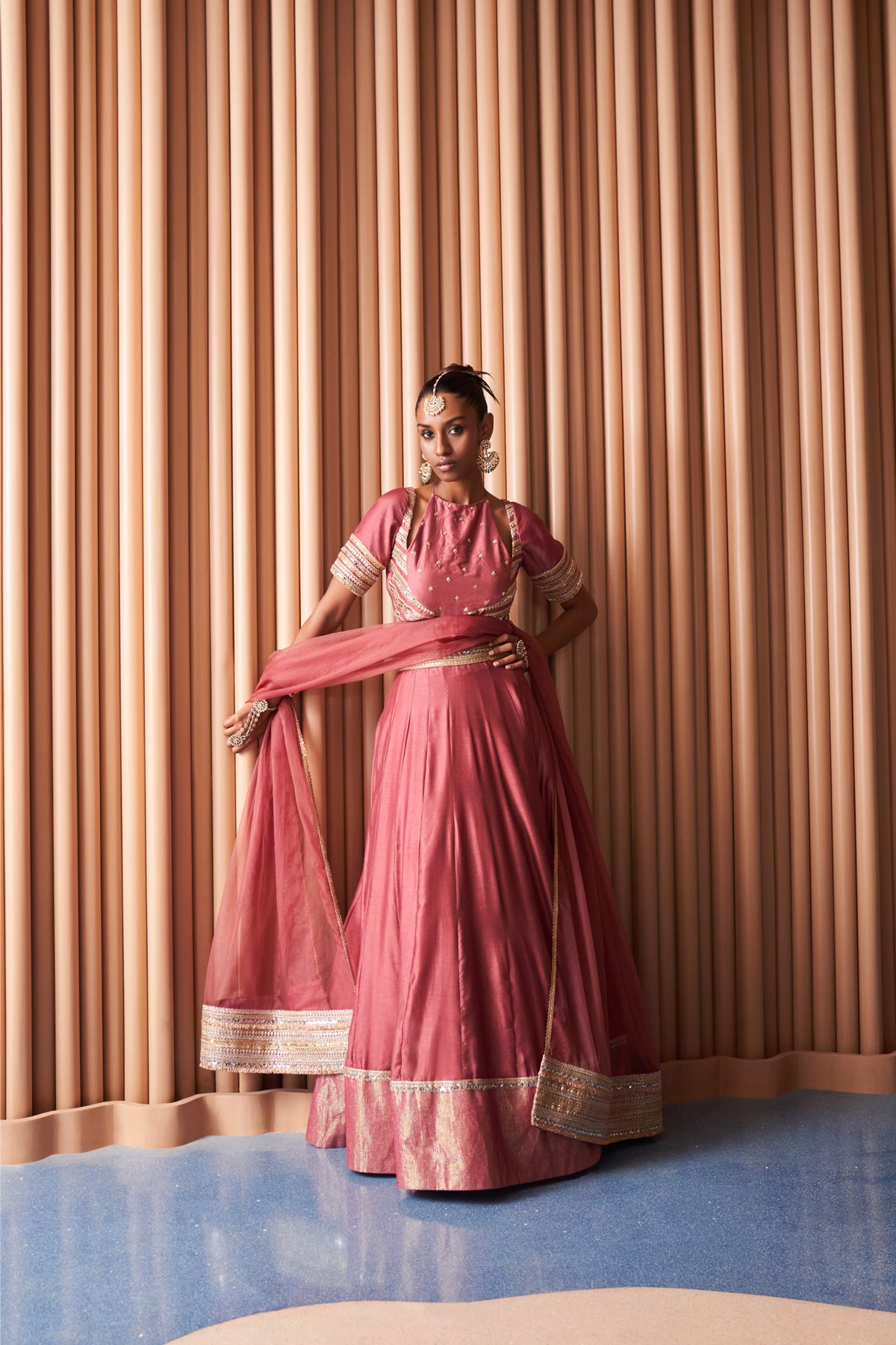 Vintage Rose Lehenga