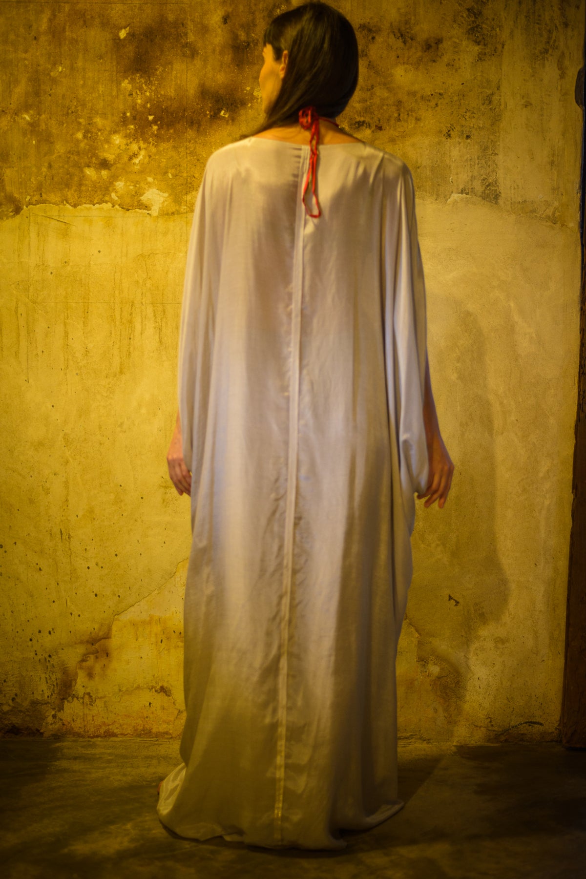 Front knot v neck tunic