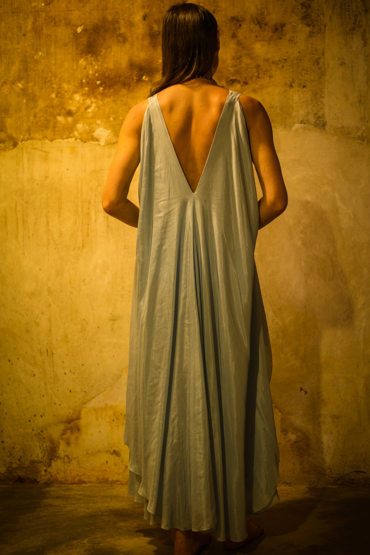 Side layered dress
