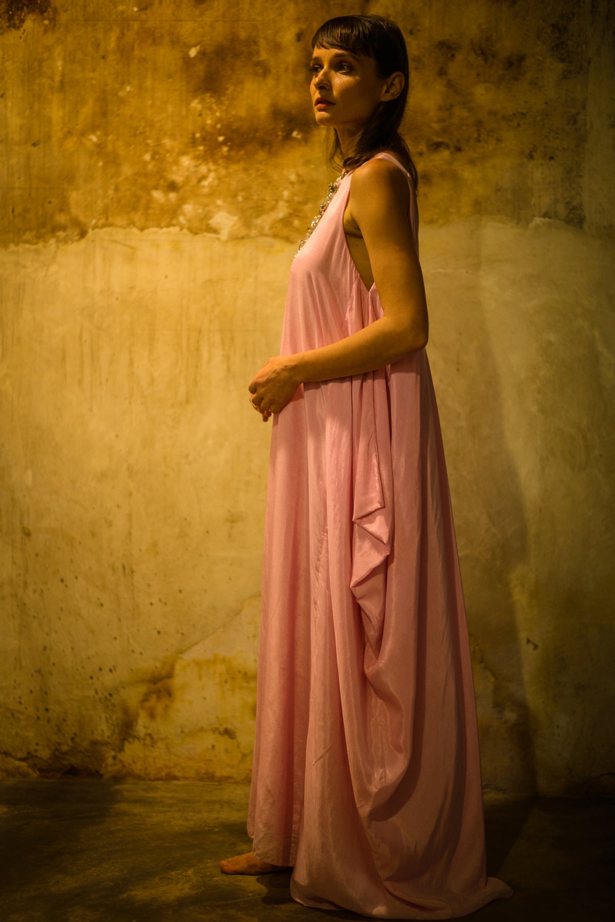 2 way side layered dress