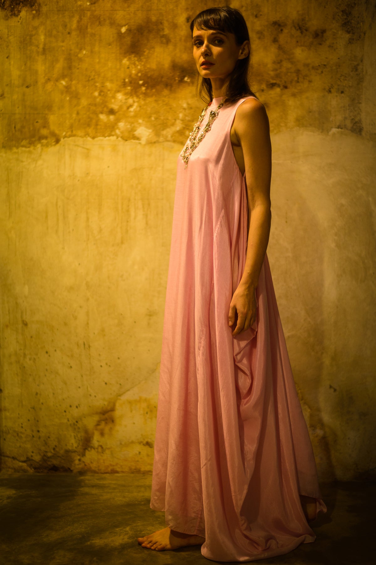 2 way side layered dress