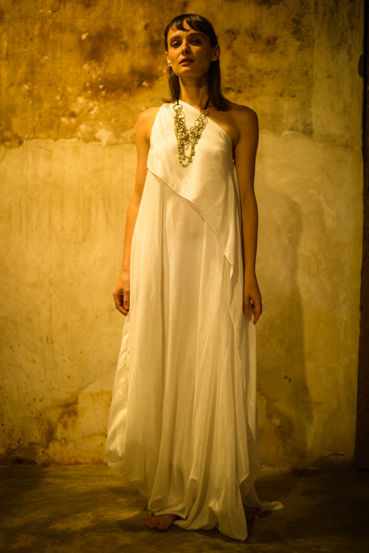 One shoulder dress