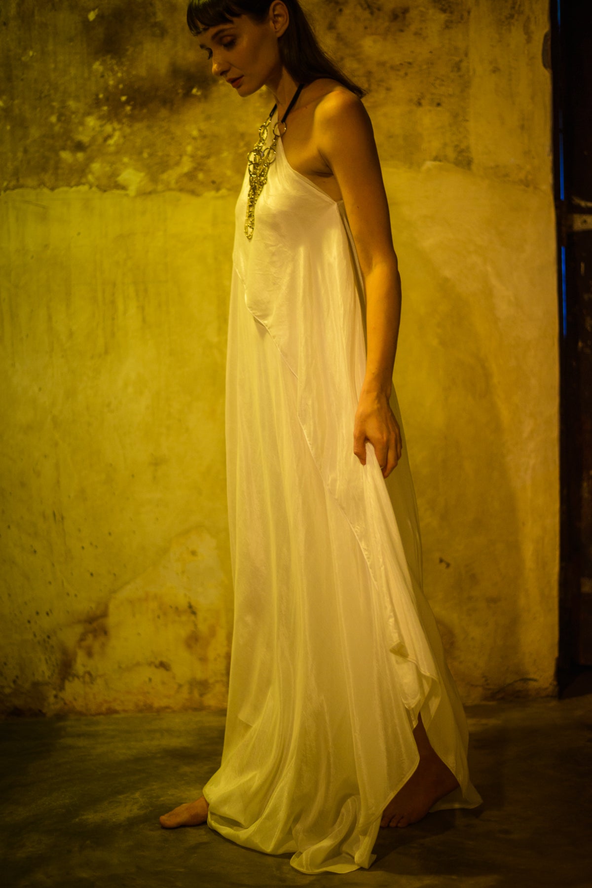 One shoulder dress