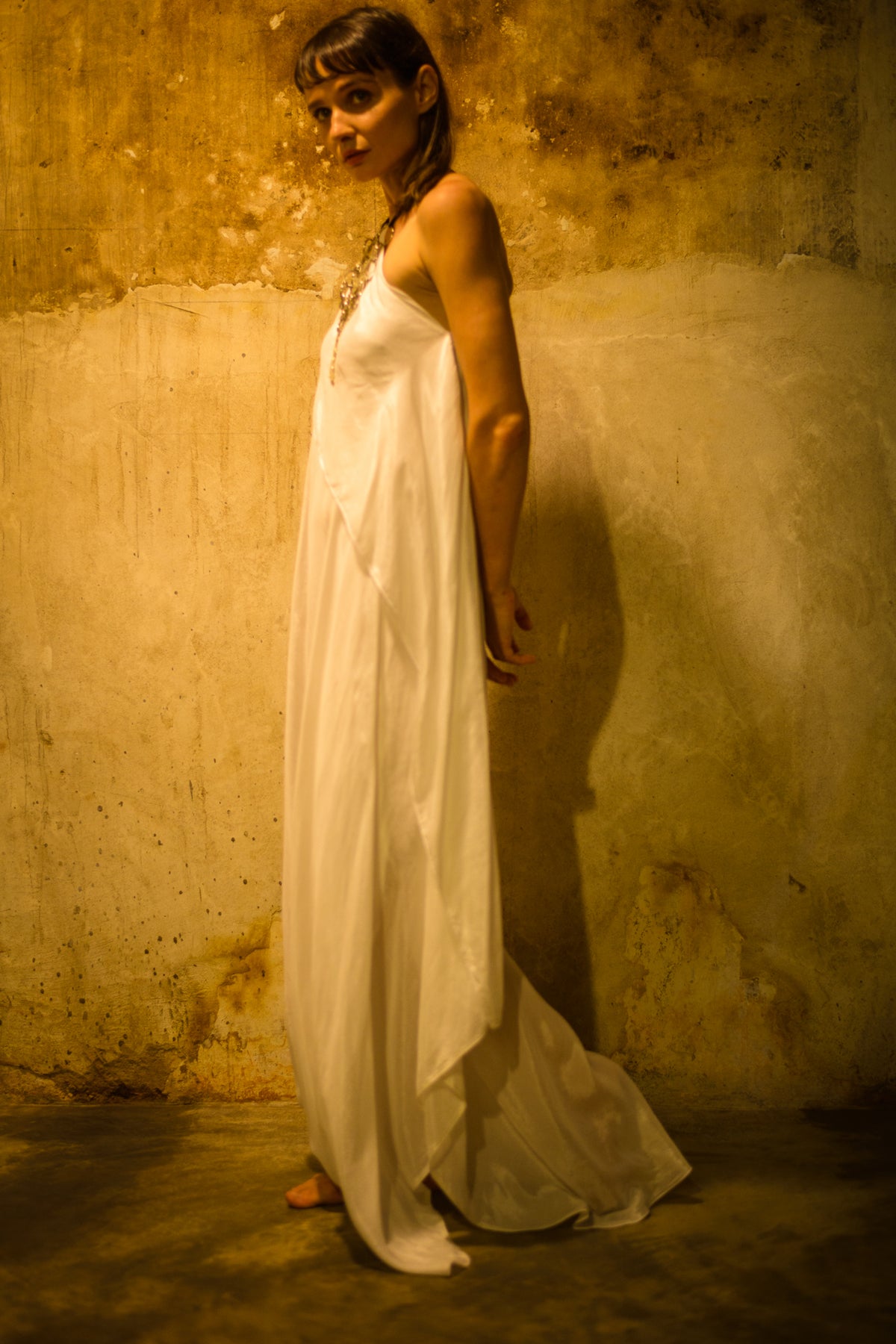 One shoulder dress