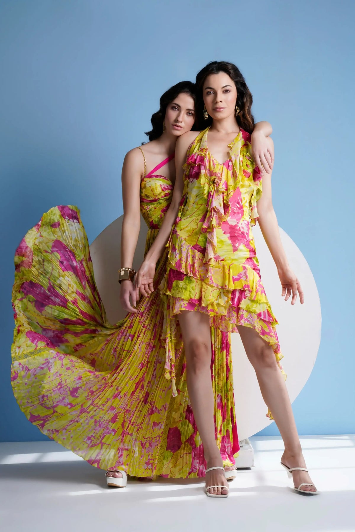 Floral Printed Long Dress