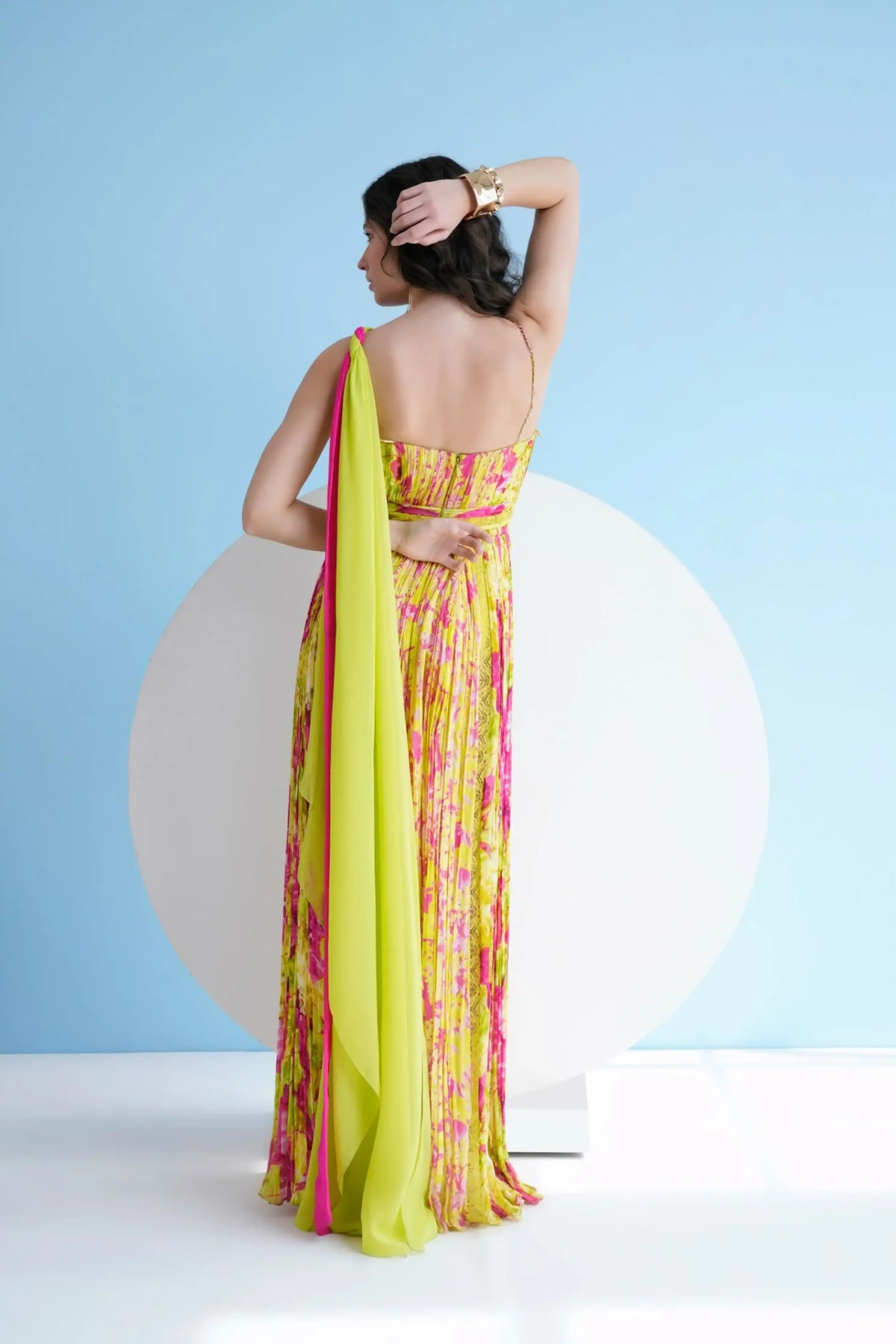 Floral Printed Long Dress