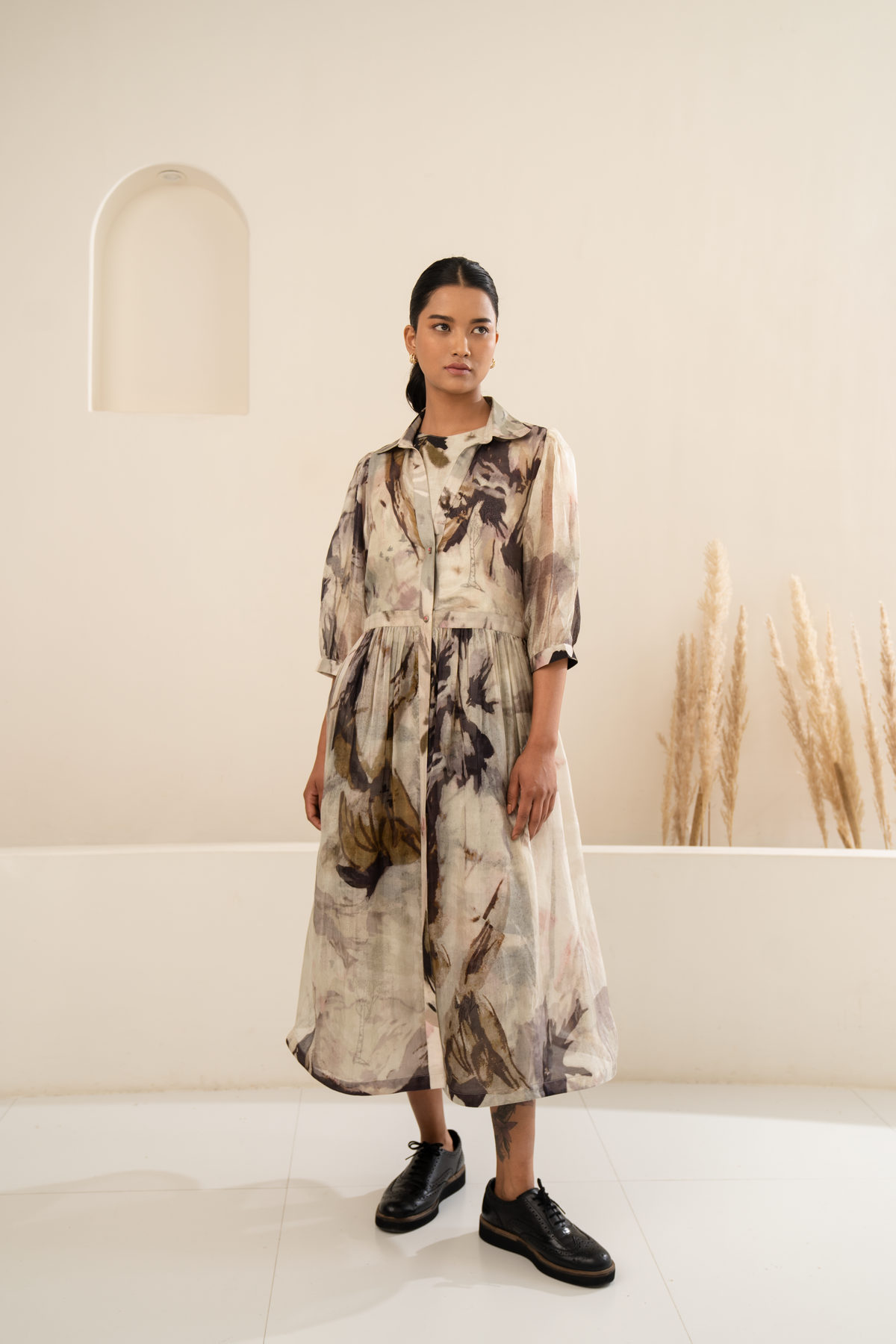 Scattered Petals Jacket Jumpsuit