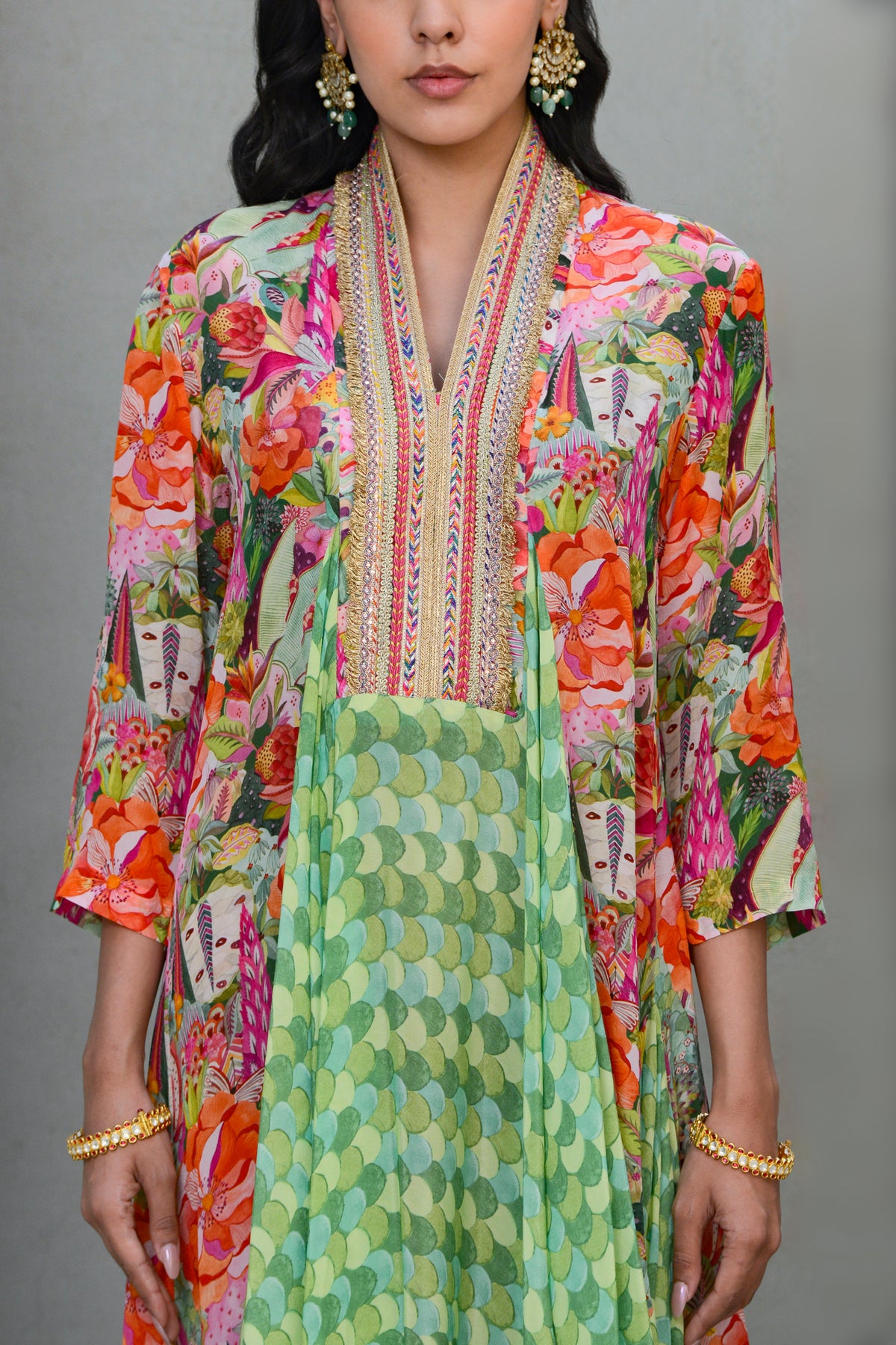 Springtime Floral Tunic