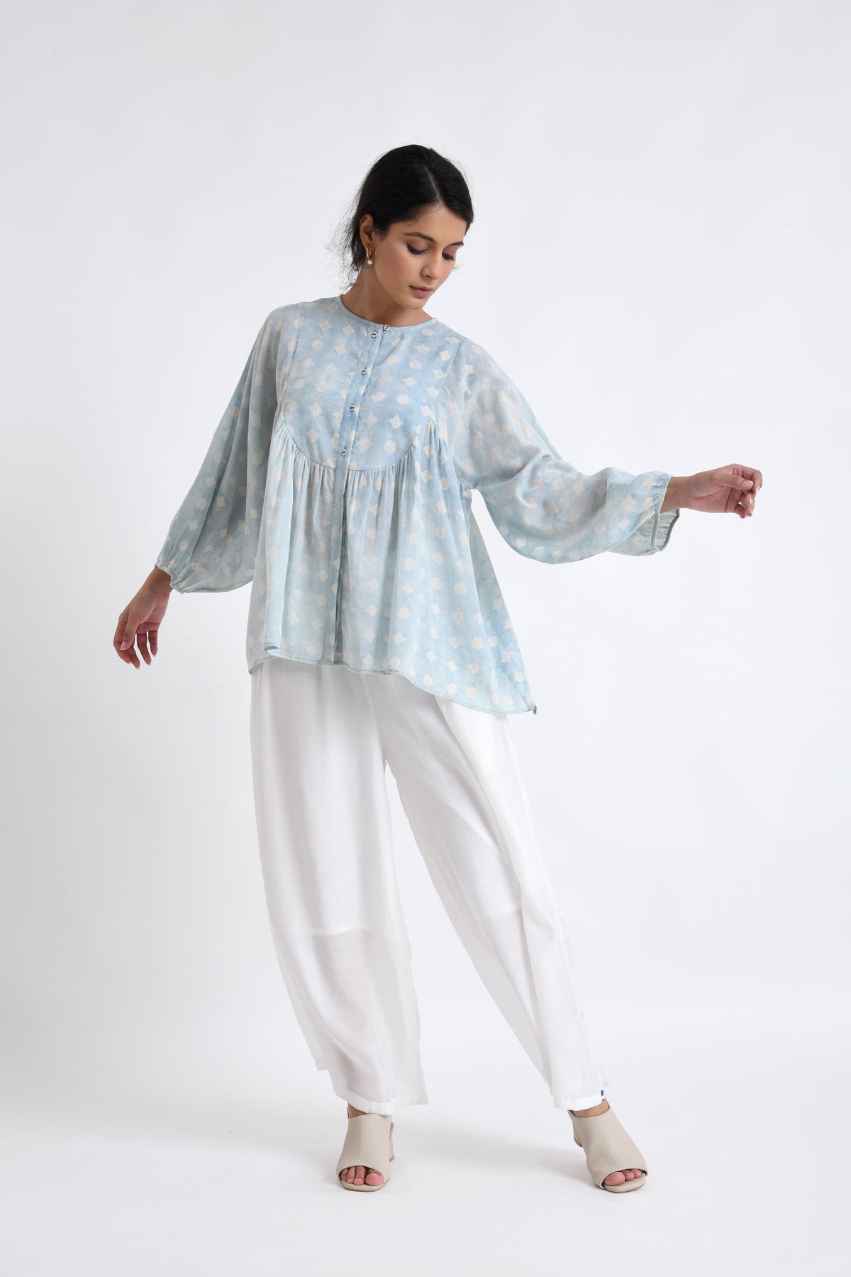 Aoi Printed Top with Pants