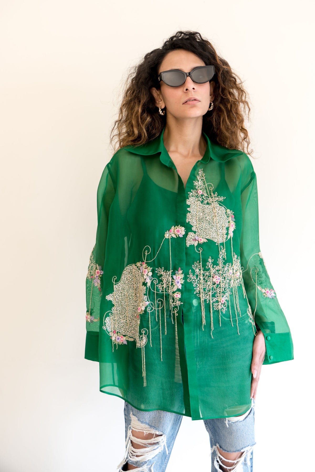 Emerald Green Lolo Shirt