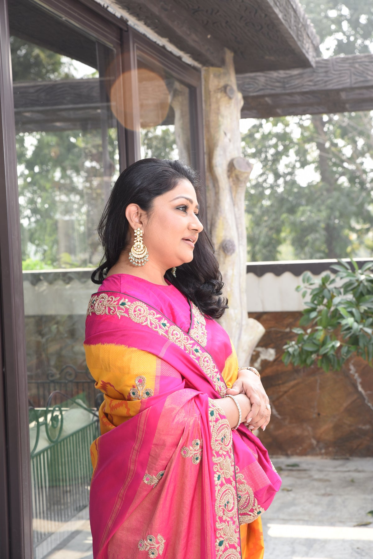 The Dolly Jain Ikkat Saree