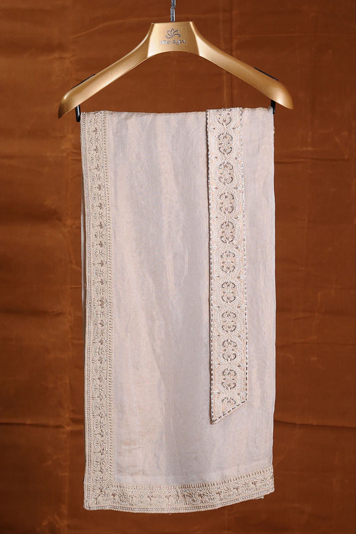 Beige Shawl and Belt