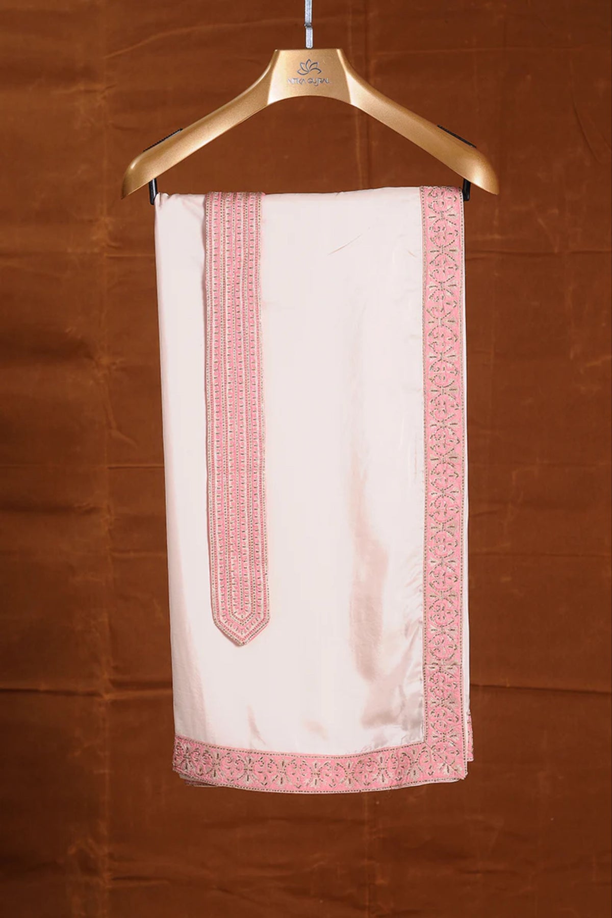 Coral Shawl and Belt
